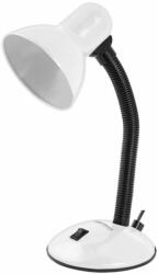 Esperanza Arcturus E27 asztali lámpa, Fehér/Fekete (ELD107W)
