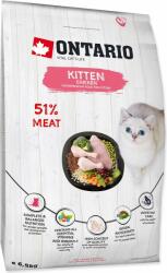 ONTARIO Hrăniți Ontario Kitten Pui 6, 5 kg (213-10037)