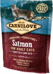 CARNILOVE Hrăniți Carnilove pisici adulte sensibile și somon cu păr lung 0, 4 kg (293-170192)