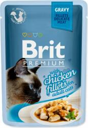 Brit Plic de vită Brit Premium Cat, fileuri în sos 85g (293-111250)