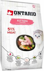 ONTARIO Hrăniți Ontario Kitten Pui 2 kg (213-10035)