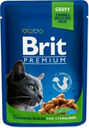 Brit Pouch Brit Premium Cat Sterilisod pui 100g (293-100275)