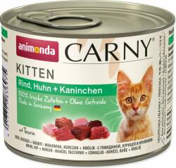 Animonda Can Animonda Carny Kitten carne de vită, pui și iepure 200g (B3-83697)