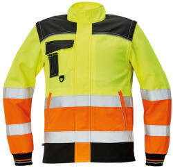CERVA KNOXFIELD 290 láthatósági munkavédelmi kabát sárga/narancssárga 56 (0301046498056) - megatool