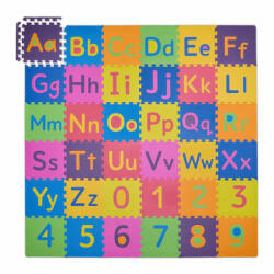  Szivacs Puzzle szőnyeg ABC és számok 180, 5x180, 5 cm 10048615