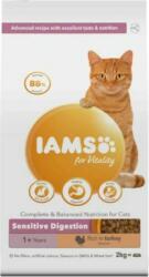 Iams Hrănire IAMS Cat Adult Sensitive Digestion Turkey 2kg (1753-192048)