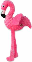 Dog Fantasy Toy Dog Fantasy Jucărie reciclată Fluier flamingo cu aripi foșnind 49 cm (454-30644)