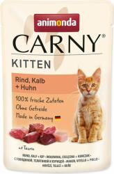 Animonda Carny Kitten carne de vită, vițel și pui pungă 85 g (B3-83076)