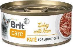 Brit Conserve de curcan Brit Care Cat cu orez, paté 70g (293-111601)