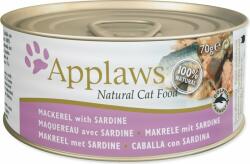Applaws Conserve Applaws Macrou de pisică și sardine 70g (033-1015)