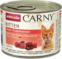 Animonda Can Animonda Carny Kitten carne de vită și inimă de curcan 200g (B3-83696)