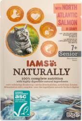 Iams Plic de somon IAMS Naturally Senior in sos 85g (1753-167121)