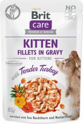 Brit Pouch Brit Care Cat Kitten curcan, file in sos 85g (293-101051)