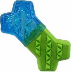 Dog Fantasy Jucărie Câine Fantasy Bone răcire verde-albastru 13, 5x7, 4x3, 8cm (454-29087)