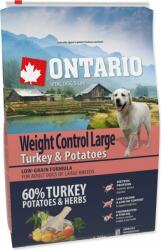 ONTARIO Takarmány Ontario Large Weight Control Pulyka és burgonya 2, 25 kg (214-12745)