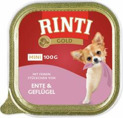 RINTI Tub Rinti Gold Adult Mini kacsa és baromfi 100g (394-92024)