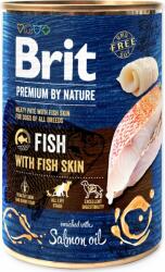 Brit Premium by Nature halkonzerv bőrrel 400g (294-100325)