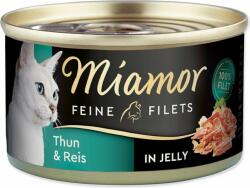 Miamor Feine Filets konzerv Felnőtt tonhal rizzsel zselében 100g (393-74048)