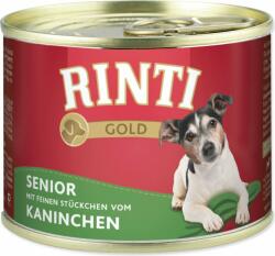 RINTI Konzerv Rinti Gold senior nyúl 185g (394-91030)