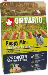 ONTARIO Takarmány Ontario Puppy Mini Chicken & Potatoes 2, 25 kg (214-10035)