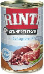 RINTI Konzerv Rinti Kennerfleisch Felnőtt baromfi szív 400g (394-91057)