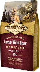 CARNILOVE Takarmány Carnilove Sterilisod Adult Cats bárány és vaddisznó 2 kg (293-170199)