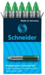 Schneider - Utántöltés a rolleryCartridge 852 0, 6 mm/5 db - zöld