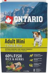 ONTARIO Takarmány Ontario Adult Mini Fish & Rice 2, 25 kg (214-10575)