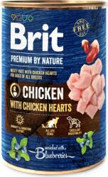 Brit Premium by Nature konzerv csirke és szív 400g (294-100315)
