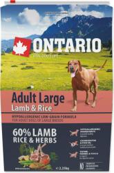 ONTARIO Takarmány Ontario Adult Large bárány és rizs 2, 25 kg (214-10795)