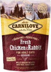 CARNILOVE Takarmány Carnilove Cat Fresh Chicken & Rabbit 0, 4 kg (293-170873)