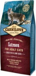 CARNILOVE Takarmány Carnilove Adult Cats érzékeny és hosszú szőrű lazac 6 kg (293-170204)