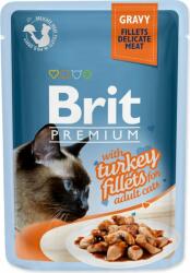 Brit Tasak Brit Premium Cat pulyka, filé mártásban 85g (293-111251)