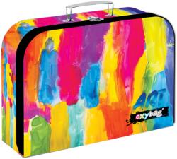 KARTON P+P - Bőrönd laminált 34 cm Colorbrush
