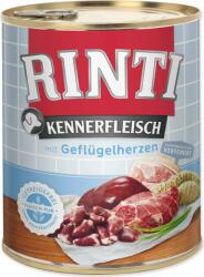 RINTI Konzerv Rinti Kennerfleisch Felnőtt baromfi szív 800g (394-91077)