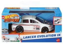 Mattel Hot Wheels Pull-Back Speeders gyűjthető kisautók - Lancer Evolution IX (HPR70-HPR73)