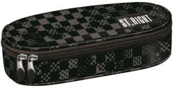 St. Majewski St. Right - Chessboard Crush ovális tolltartó (666964) - gyerekjatekbolt