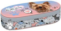 St. Majewski My little friend - Kutyás ovális tolltartó (668425) - gyerekjatekbolt