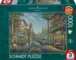 Schmidt Spiele 1000 db-os puzzle - Spanish Café, Thomas Kinkade (58780) (58780)