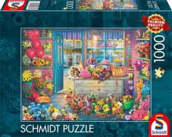 Schmidt Spiele 1000 db-os puzzle - Colourful flower shop (59764) (59764)