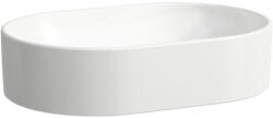 Laufen SAVOY Mosdótál, ovális, csaplyuk nélkül, Matt fehér H8129447571091 (H8129447571091)