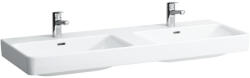 Laufen LAUFEN PRO S Ráépíthető dupla mosdó, egy csaplyuk, középen, Fehér LCC bevonattal H814968A001041 (H814968A001041)