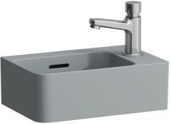 Laufen VAL Kézmosó, 1 csaplyukkal jobb oldalon, Graphite matt H8152807581061 (H8152807581061)