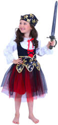 Rappa - Costum de pirat pentru copii cu eșarfă (S) e-packaging (8590687206830) Costum bal mascat copii