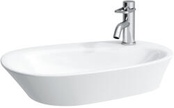 Laufen PALOMBA COLLECTION Mosdó tál, csapnyílás hellyel, túlfolyónyílás nélkül, egy csaplyukkal, Fehér LCC bevonattal H8168034001111 (H8168034001111)