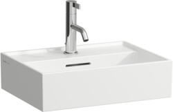 Laufen Kartell LAUFEN Mosdótál, alsó felülete csiszolt, egy csaplyuk, középen, Fehér LCC bevonattal H8183304001041 (H8183304001041)