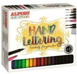 ALPINO Set de produse chimice color Experience cu litere de mână Alpino cu pâslă multicolor (30 buc)