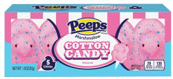  Peeps Marshmallow 5 darabos Cotton Candy vattacukor ízű mályvacukor 42g