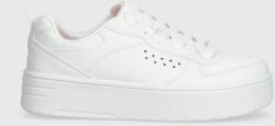 Skechers sneakers pentru copii COURT HIGH COLOR ZONE culoarea alb PPYH-OBG11R_00X
