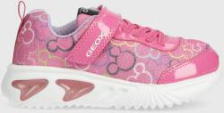 GEOX sneakers pentru copii ASSISTER culoarea roz PPYH-OBG0D9_42X